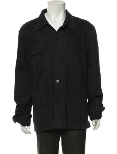 Pre-owned Alex Mill Utility Jacket In Blue