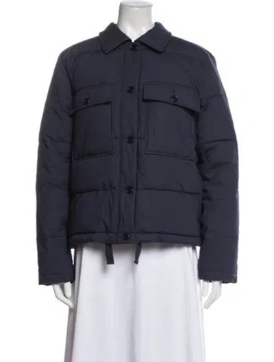 Pre-owned Alex Mill Utility Jacket In Blue