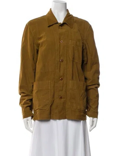 Pre-owned Alex Mill Utility Jacket In Brown