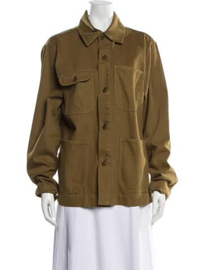 Pre-owned Alex Mill Utility Jacket In Brown