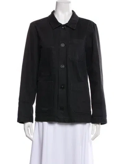 Pre-owned Alex Mill Utility Jacket In Gray