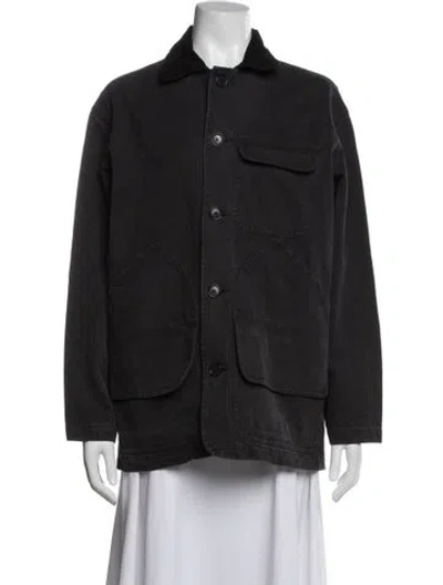 Pre-owned Alex Mill Utility Jacket In Gray