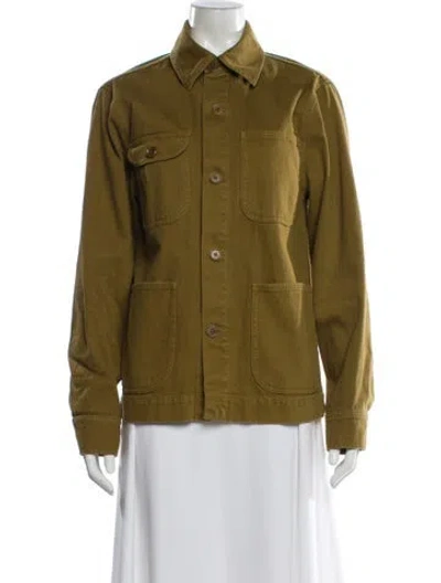 Pre-owned Alex Mill Utility Jacket In Green