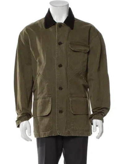 Pre-owned Alex Mill Utility Jacket In Green