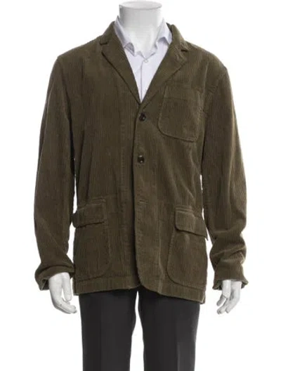 Pre-owned Alex Mill Utility Jacket In Green