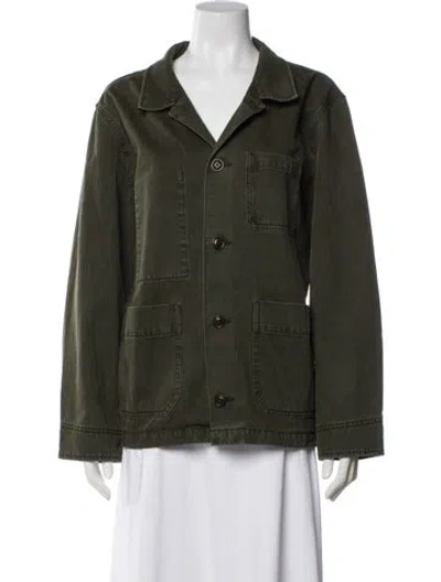 Pre-owned Alex Mill Utility Jacket In Green