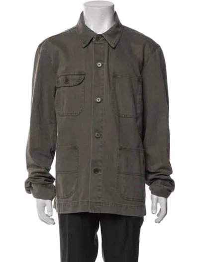 Pre-owned Alex Mill Utility Jacket In Green