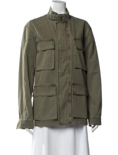 Pre-owned Alex Mill Utility Jacket In Green