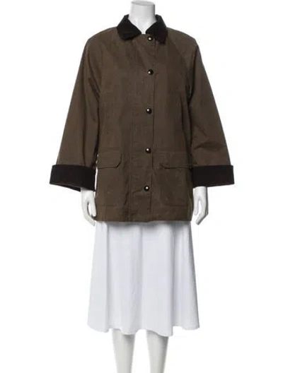 Pre-owned Alex Mill Utility Jacket In Green