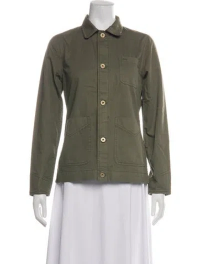 Pre-owned Alex Mill Utility Jacket In Green