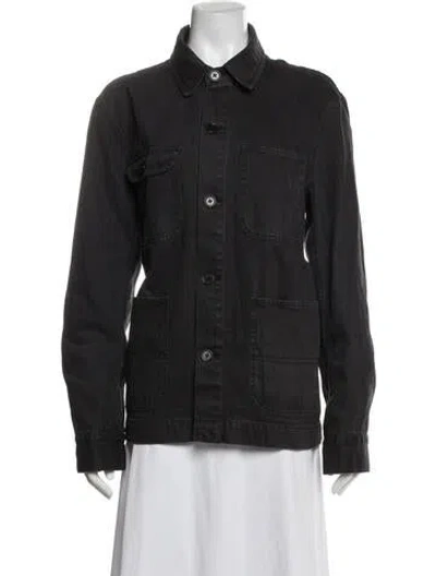 Pre-owned Alex Mill Utility Jacket In Grey