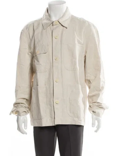 Pre-owned Alex Mill Utility Jacket In Neutral