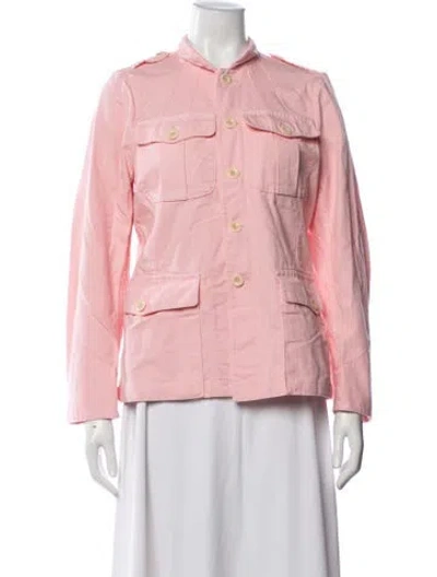 Pre-owned Alex Mill Utility Jacket In Pink