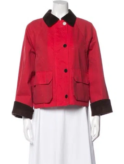 Pre-owned Alex Mill Utility Jacket In Red