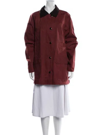 Pre-owned Alex Mill Utility Jacket In Red