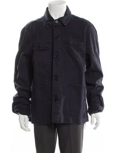 Pre-owned Alex Mill Utility Jacket W/ Tags In Blue
