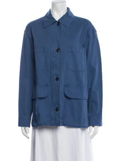 Pre-owned Alex Mill Utility Jacket W/ Tags In Blue