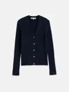 Alex Mill V-neck Ribbed Cardigan In Navy