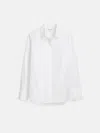 Alex Mill Val Shirt In Poplin In White