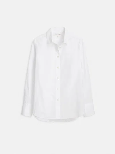 Alex Mill Val Shirt In Poplin In White