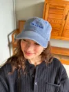 Alex Mill Van Leeuwen X  Baseball Cap In Denim