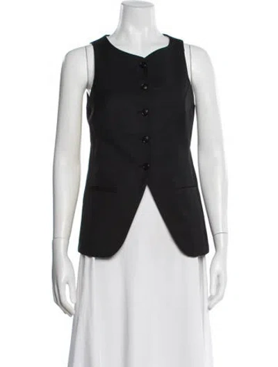 Pre-owned Alex Mill Vest In Blue