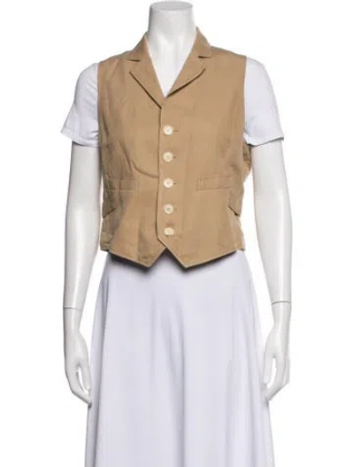 Pre-owned Alex Mill Vest In Neutrals