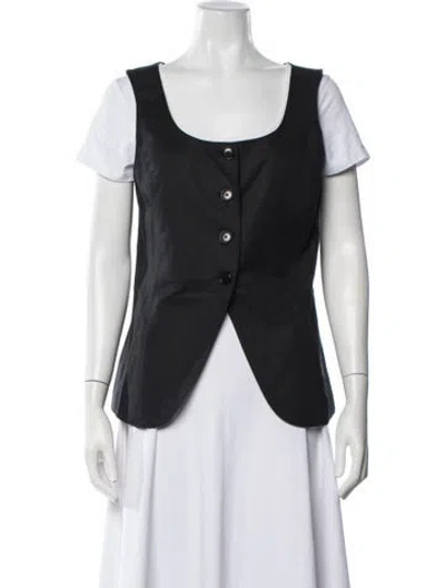 Pre-owned Alex Mill Vest W/ Tags In Black