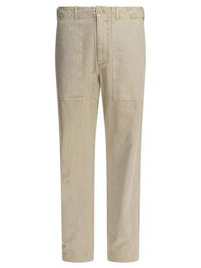 Alex Mill "vintage Og107" Trousers In Neutral
