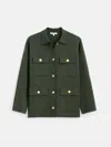 Alex Mill Virginia Sweater Jacket In Green
