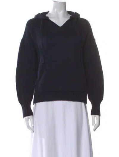Pre-owned Alex Mill V-neck Sweater In Blue