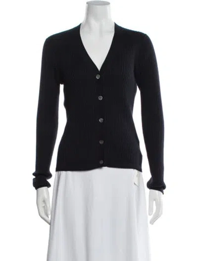 Pre-owned Alex Mill V-neck Sweater In Blue
