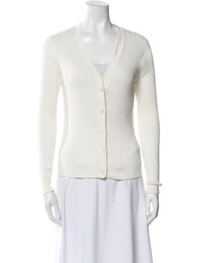 Pre-owned Alex Mill V-neck Sweater In Neutral