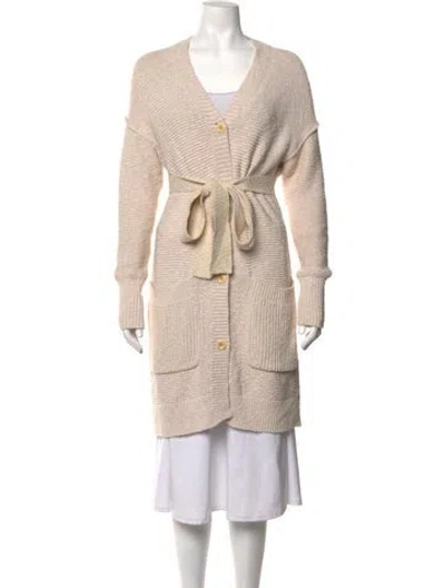 Pre-owned Alex Mill V-neck Sweater In Neutrals