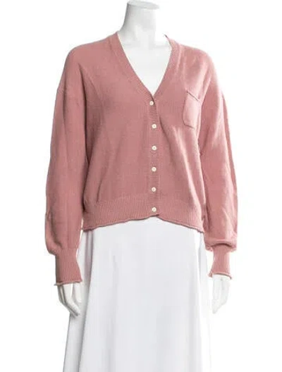 Pre-owned Alex Mill V-neck Sweater In Pink