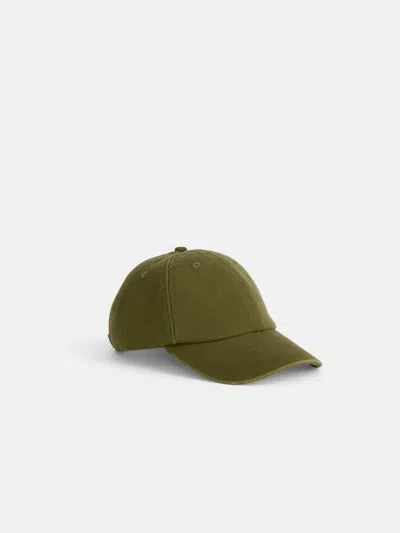 Alex Mill Washed Canvas Baseball Cap In Green