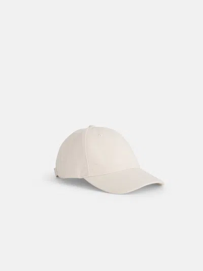 Alex Mill Washed Canvas Baseball Cap In White