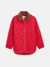 Alex Mill Wembley Quilted Jacket In Red