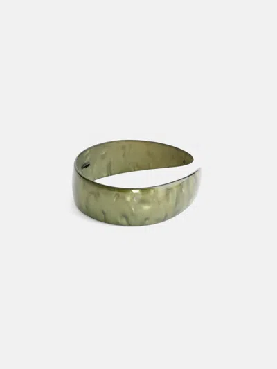 Alex Mill Wide Headband In Moss