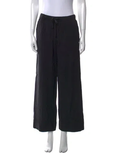 Pre-owned Alex Mill Wide Leg Pants In Black