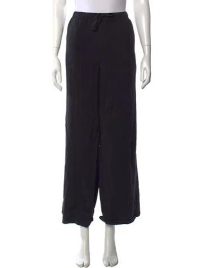 Pre-owned Alex Mill Wide Leg Pants In Black