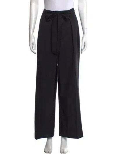 Pre-owned Alex Mill Wide Leg Pants In Black