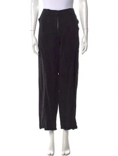 Pre-owned Alex Mill Wide Leg Pants In Black