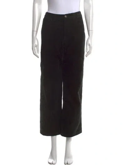Pre-owned Alex Mill Wide Leg Pants In Black