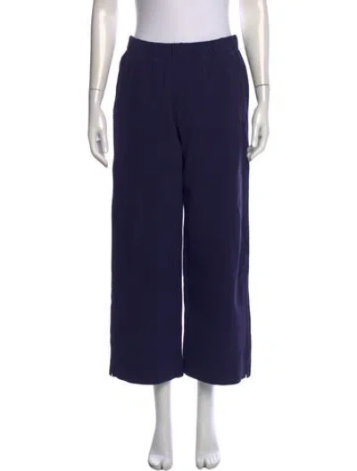 Pre-owned Alex Mill Wide Leg Pants In Blue