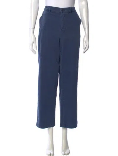 Pre-owned Alex Mill Wide Leg Pants In Blue
