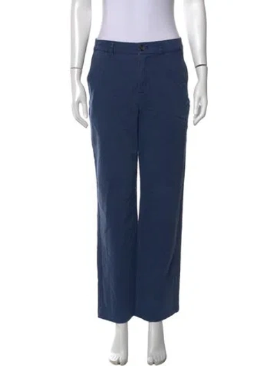Pre-owned Alex Mill Wide Leg Pants In Blue