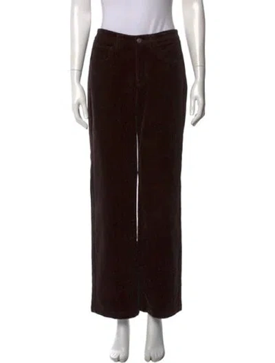 Pre-owned Alex Mill Wide Leg Pants In Brown