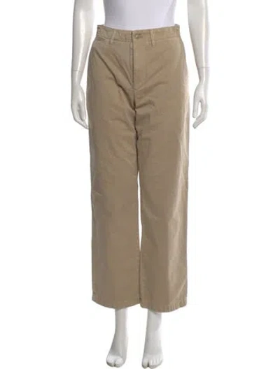 Pre-owned Alex Mill Wide Leg Pants In Brown