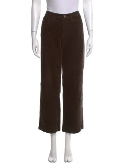 Pre-owned Alex Mill Wide Leg Pants In Brown